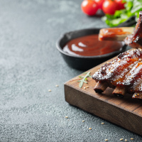 BBQ Smoked Ribs Meal